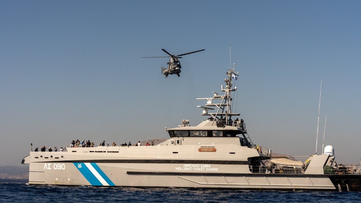Ρόδος: Άσκηση έρευνας και διάσωσης του Λιμενικού και της Frontex (βίντεο)