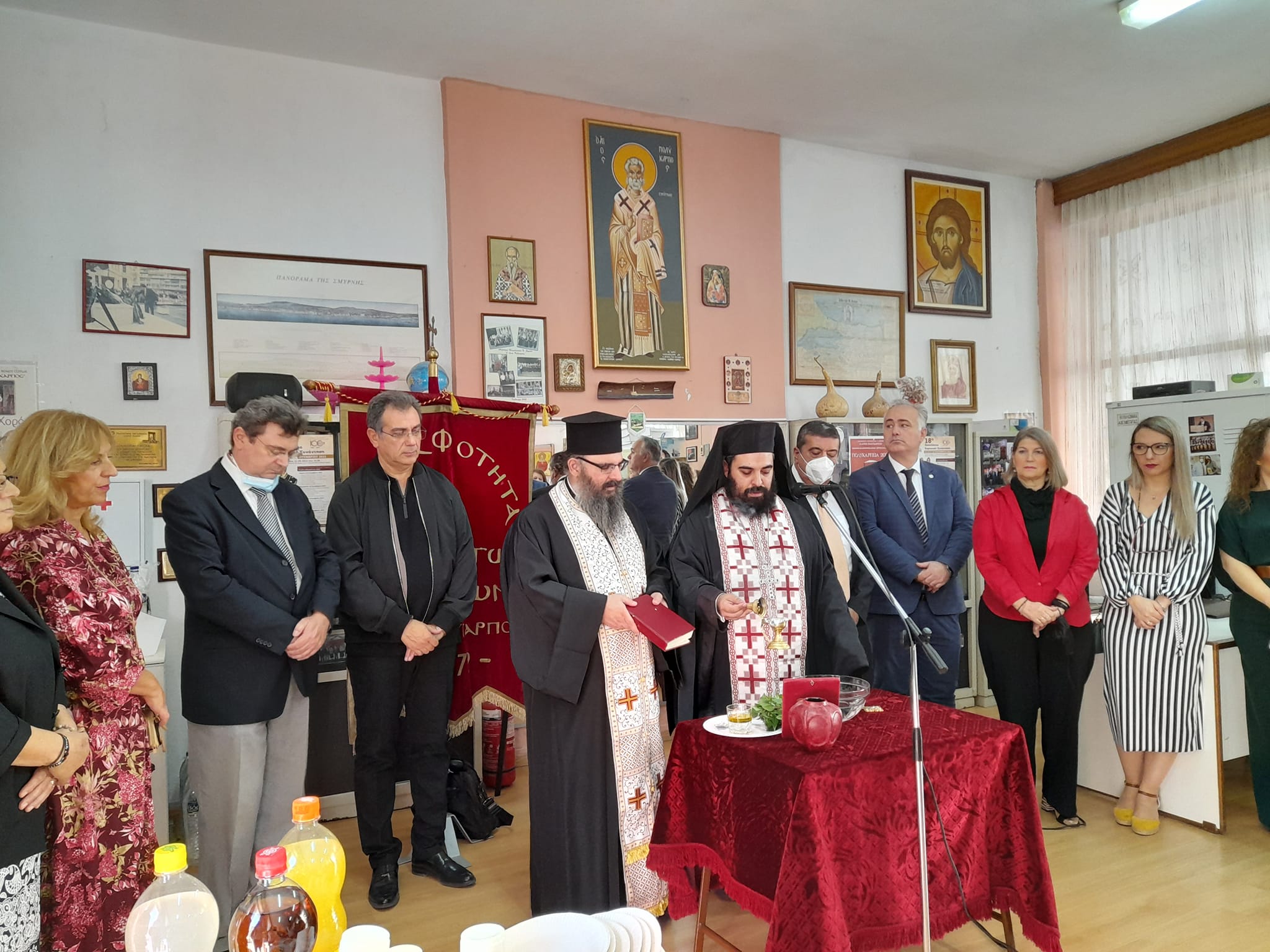 Σέρρες: Αγιασμός σε μια χρονιά μνήμης για την Αδελφότητα Μικρασιατών «Ο Άγιος Πολύκαρπος»