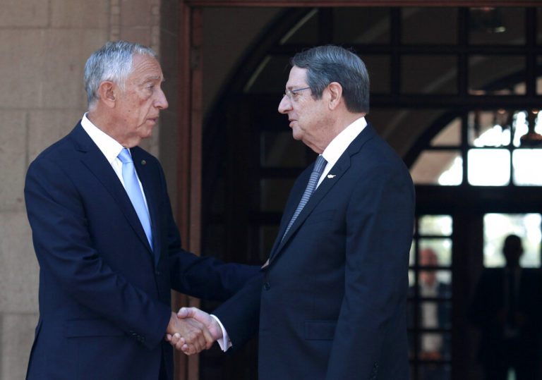 Κύπρος: Συνάντηση με τον Πρόεδρο της Πορτογαλίας είχε ο Ν. Αναστασιάδης