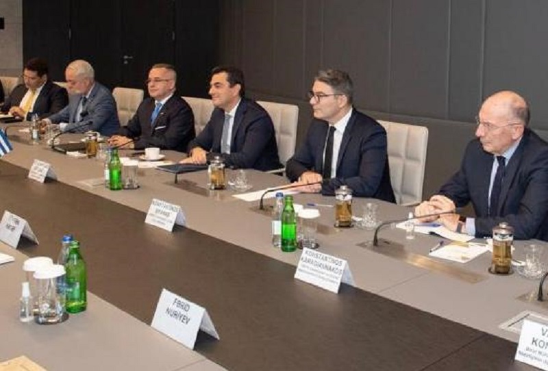 K. Σκρέκας: Ενισχύουμε τη συμμαχία με το Αζερμπαϊτζάν για τη διασφάλιση ενεργειακής επάρκειας της χώρας