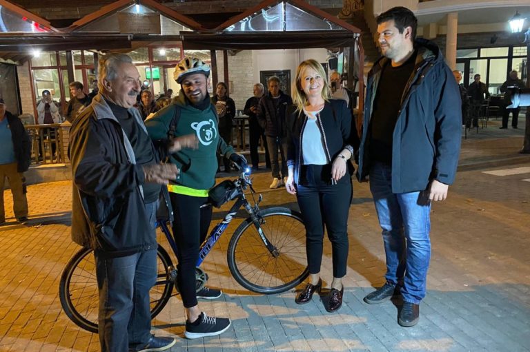 Αμύνταιο: Από το Βαρικό πέρασε η Παγκόσμια Σκυταλοδρομία Running Out of Time