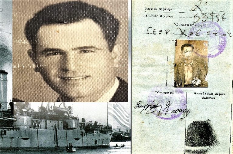 Γιώργος Χασιώτης: H διαφυγή του τo 1941 και η ένταξή στο στο Πολεμικό Ναυτικό στη Μέση Ανατολή