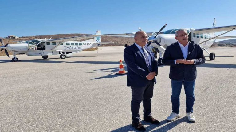 Νέα εποχή για την ενδοσυγκοινωνία των νησιών του Νοτίου Αιγαίου ξεκινά με την αεροπορική «Cycladic»