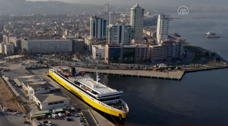 Το πλοίο «Smyrna di Levante» έκανε το παρθενικό του ταξίδι από τη Θεσσαλονίκη στη Σμύρνη