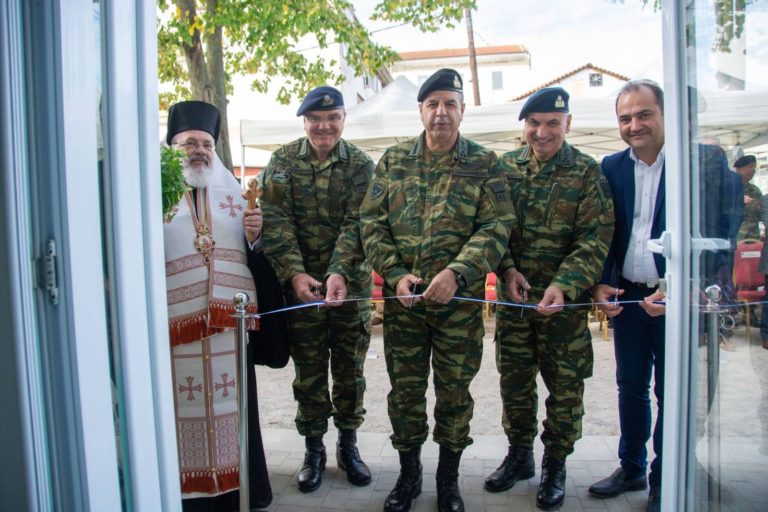 Στο Διδυμότειχο ο αρχηγός ΓΕΣ για τα εγκαίνια στρατιωτικού φαρμακείου