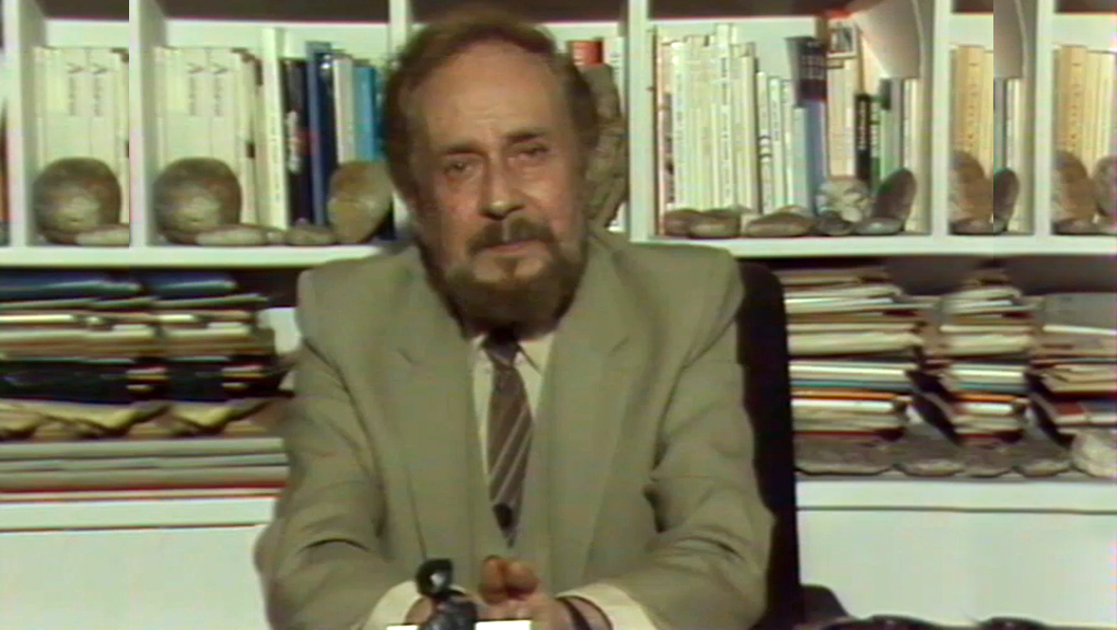 ΕΡΤ Αρχείο: Ο Γιάννης Ρίτσος μιλάει στην ΕΡΤ την Πρωτομαγιά του 1984