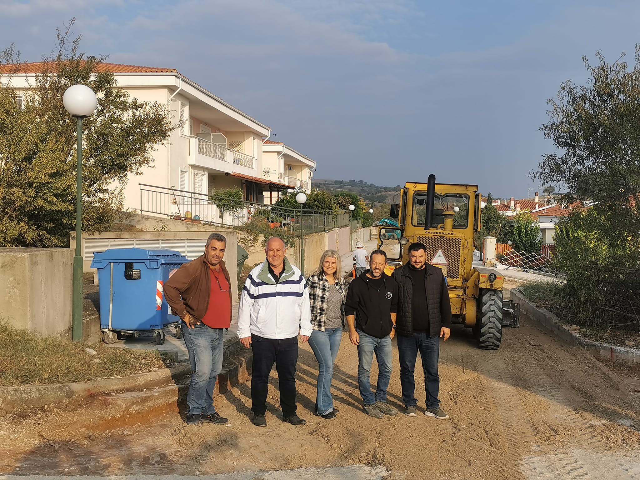 Ρήγας Φεραίος: Ξεκίνησε η ανάπλαση του περιβάλλοντος χώρου των εργατικών πολυκατοικιών