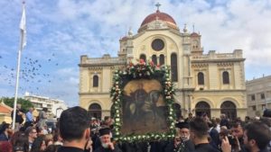 Ηράκλειο: Τιμά και γιορτάζει τον πολιούχο του Άγιο Μηνά