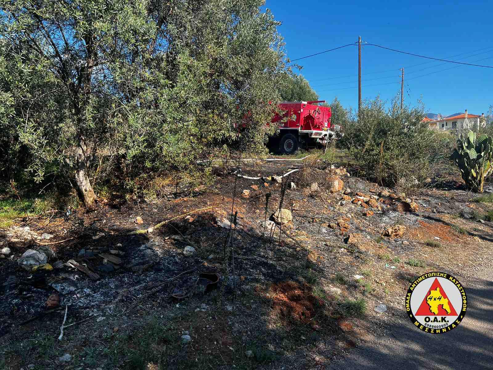 Μεσσηνία: «Μπαράζ» πυρκαγιών μια ημέρα μετά το τέλος την αντιπυρικής περιόδου