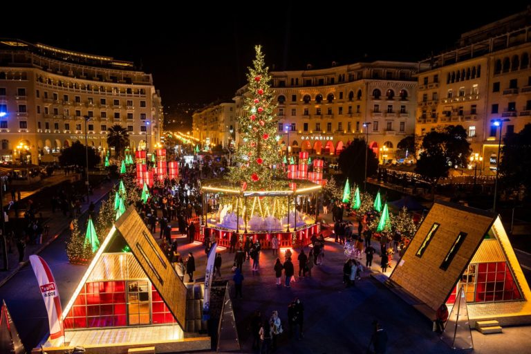 Δήμος Θεσσαλονίκης: Μαγικά και… χαμηλής ενεργειακής κατανάλωσης τα φετινά Χριστούγεννα