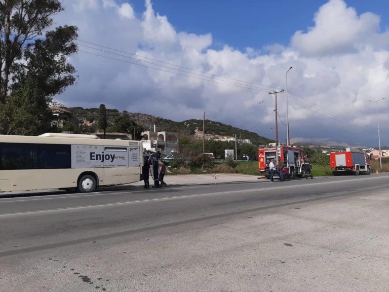 Χανιά: Το ΚΤΕΛ για το περιστατικό πυρκαγιάς σε υπεραστικό λεωφορείο