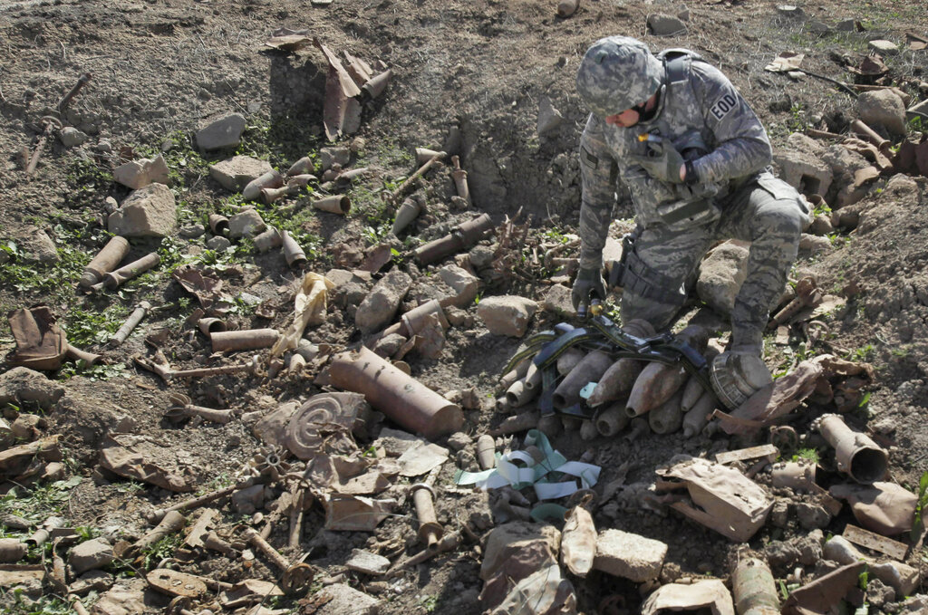 Irak USA Oscar Bombenentschaerfer