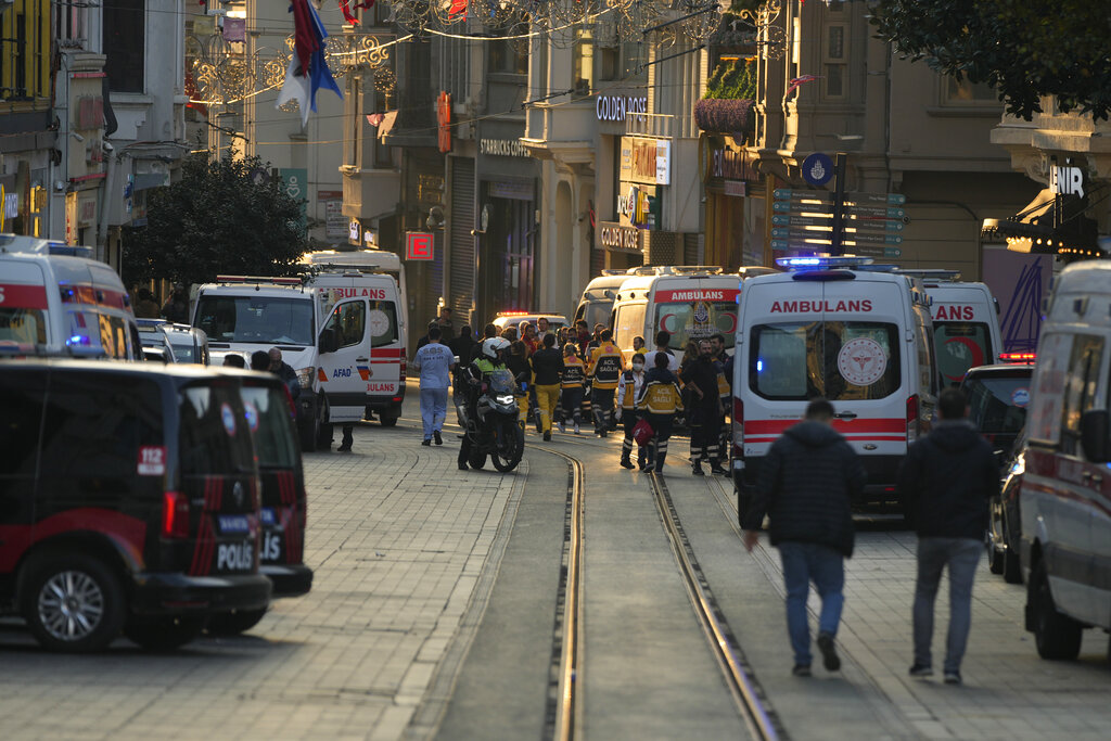 Έκρηξη στην Κωνσταντινούπολη με τουλάχιστον 6 νεκρούς και 53 τραυματίες