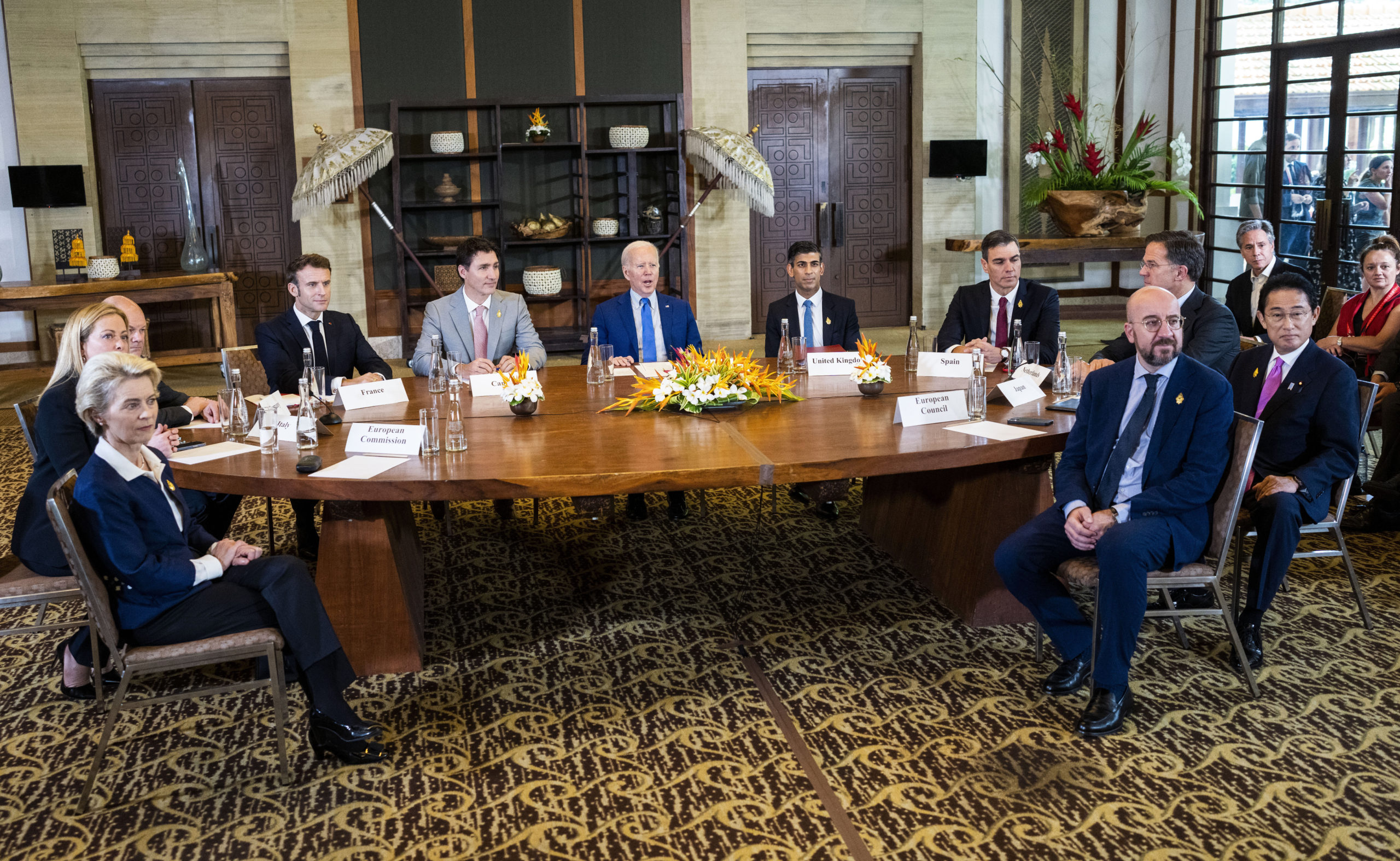 Πολωνία: Έκτακτη συνεδρίαση των ηγετών της G7, της ΕΕ και δυτικών δυνάμεων στο Μπαλί