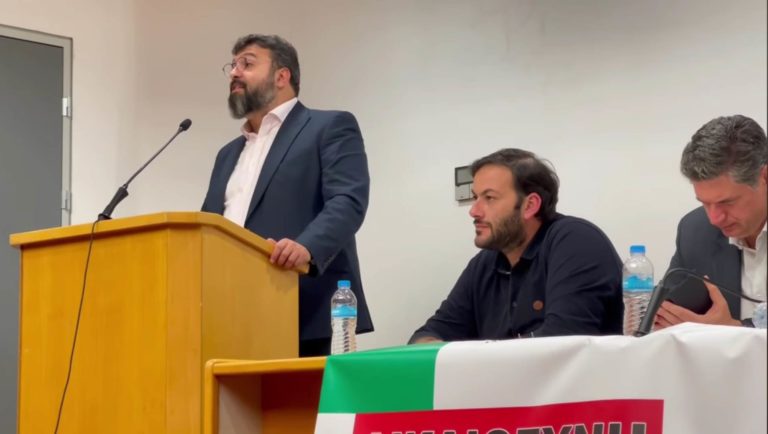 Συγκέντρωση ΣΥΡΙΖΑ με ομιλία Βασιλειάδη