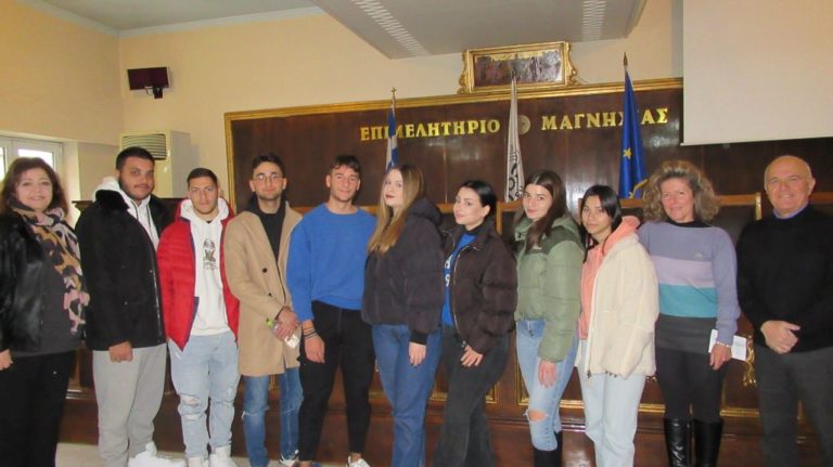 Μαθητές του ΔΙΕΚ Βόλου επισκέφθηκαν το Επιμελητήριο Μαγνησίας