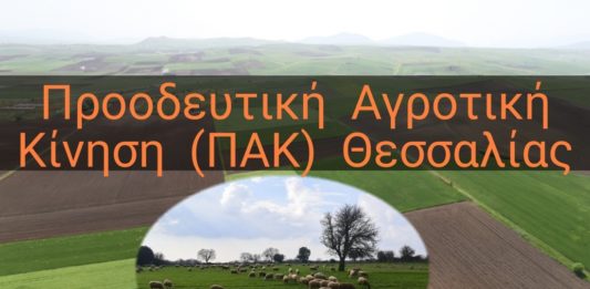 ΠΑΚ Θεσσαλίας: Απώλειες επιδοτήσεων με τη νέα ΚΑΠ για τους Θεσσαλούς αγρότες