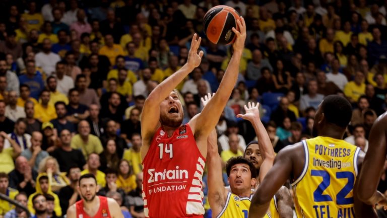 Λύγισε στο Ισραήλ ο Ολυμπιακός με 90-84 από την Μακάμπι