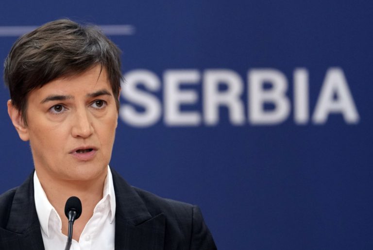 Σερβία: Όχι κυρώσεις στην Ρωσίας  επιμένει η πρωθυπουργός Α. Μπρνάμπιτς