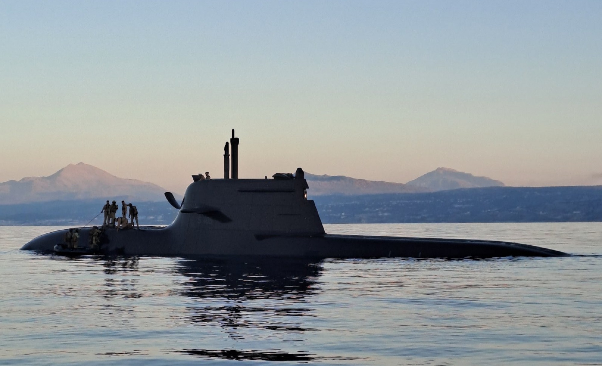 Συνεκπαίδευση ελληνικών Ενόπλων Δυνάμεων με υποβρύχιο του Πολεμικού Ναυτικού της Γερμανίας