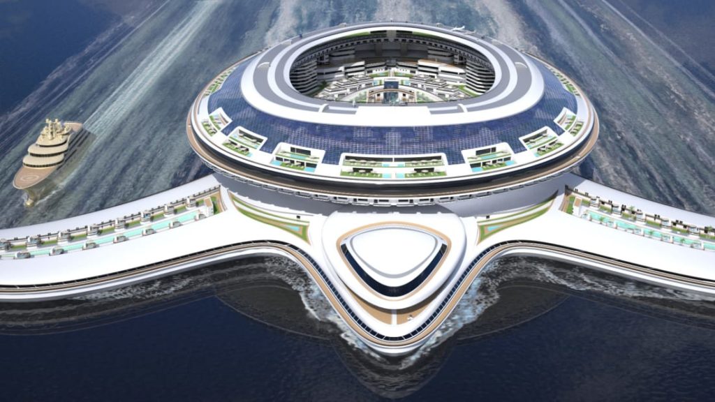 Το σχέδιο γιγαντιαίας πλωτής πόλης θα μπορούσε να γίνει το μεγαλύτερο σκάφος στον κόσμο