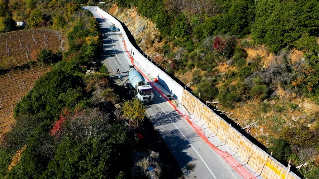 Tην ευστάθεια στην παράκαμψη Κρανιάς ενισχύει η Περιφέρεια Θεσσαλίας 