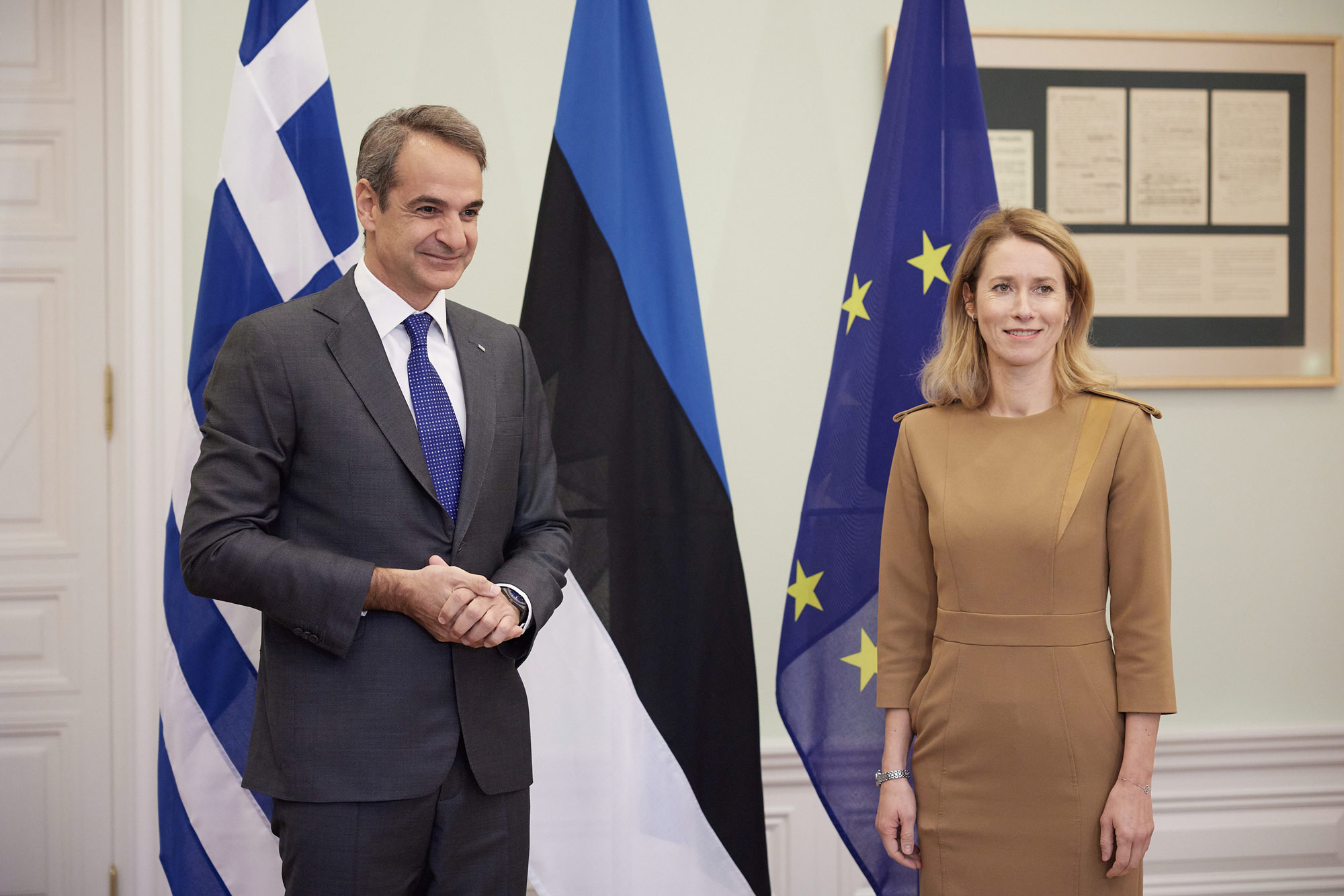 Εσθονία – Κ. Μητσοτάκης: Δεν μπoρούν να λυθούν οι διαφορές με την Τουρκία χωρίς το Διεθνές Δίκαιο