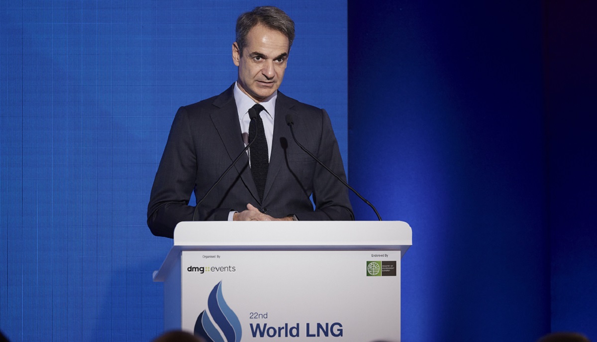 Κ. Μητσοτάκης στο 22o Παγκόσμιο Συνέδριο LNG: Η Ελλάδα είναι εξαγωγέας ενεργειακής ασφάλειας