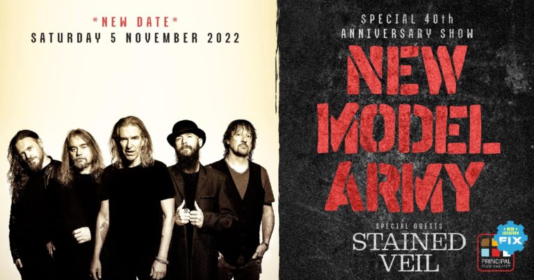 Οι New Model Army έρχονται στη σκηνή του Principal Club Theater