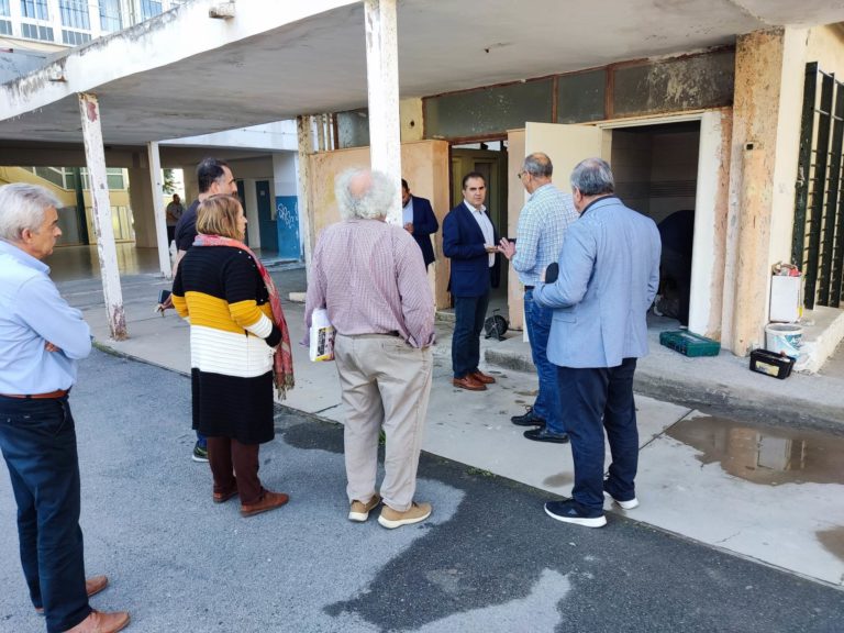 Καλαμάτα: Εργασίες συντήρησης σε σχολεία της πόλης – Αυτοψία του  Δημάρχου Θ. Βασιλόπουλου