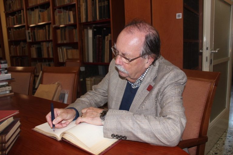 Στη Δημοτική Βιβλιοθήκη Χανίων, ο καθηγητής Roderick Beaton