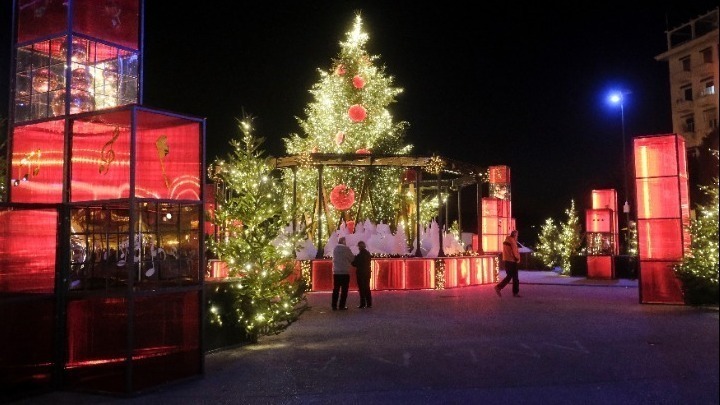 Θεσσαλονίκη: Εξοικονόμηση ενέργειας κατά 58% τα φετινά Χριστούγεννα- Στις 7/12 θα ανάψει ο εορταστικός διάκοσμος (video)