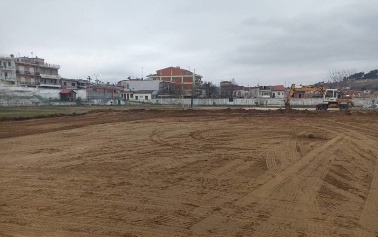 Αλλάζει όψη το δημοτικό στάδιο Διδυμοτείχου