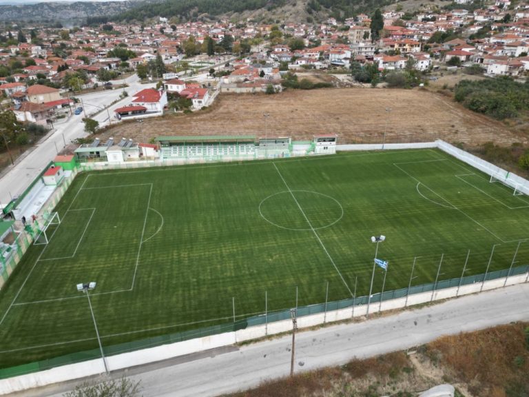 Εγκαίνια του αναβαθμισμένου Γηπέδου Τσαριτσάνης