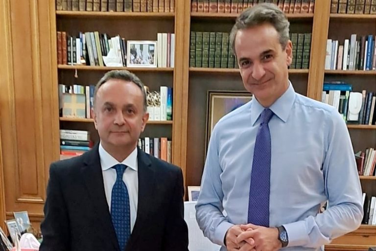 Συνάντηση Σ. Κελέτση με τον Πρωθυπουργό Κ. Μητσοτάκη για το λιμάνι της Αλεξανδρούπολης