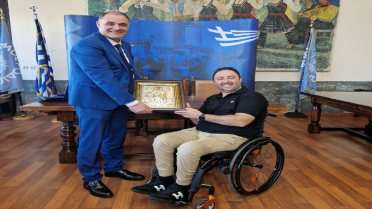Συνάντηση του προέδρου της Ελληνικής Παραολυμπιακής Επιτροπής με φορείς της Ρόδου