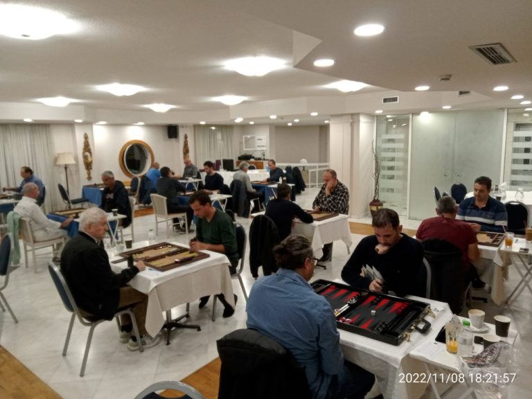 Αποτελέσματα πρωταθλήματος αγωνιστικού τάβλι Καρδίτσας