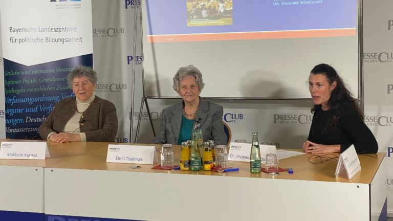 Παρουσίαση εντύπου για την ιστορία της μετανάστευσης στο Μόναχο, με τιμώμενο πρόσωπο την Ελένη Τσακμάκη