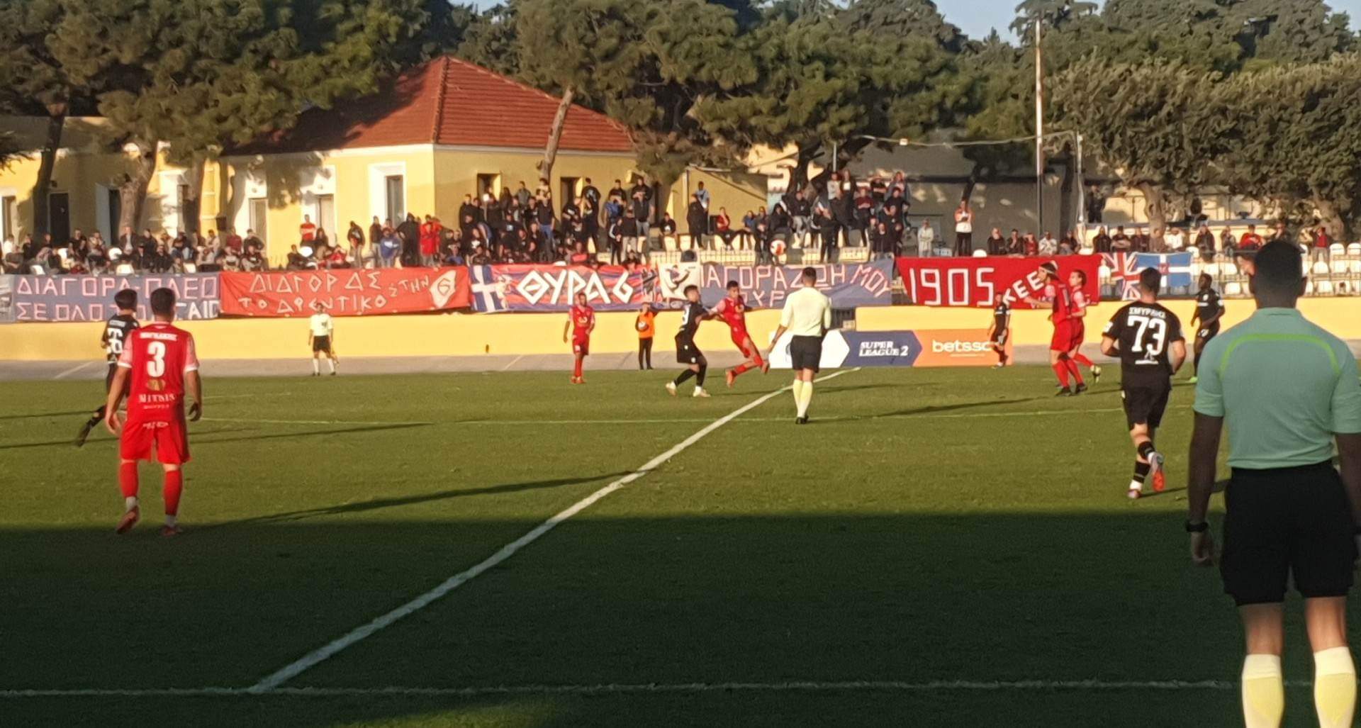 Ο Διαγόρας έχασε στη Ρόδο 3-2 από τον ΠΑΟΚ Β’