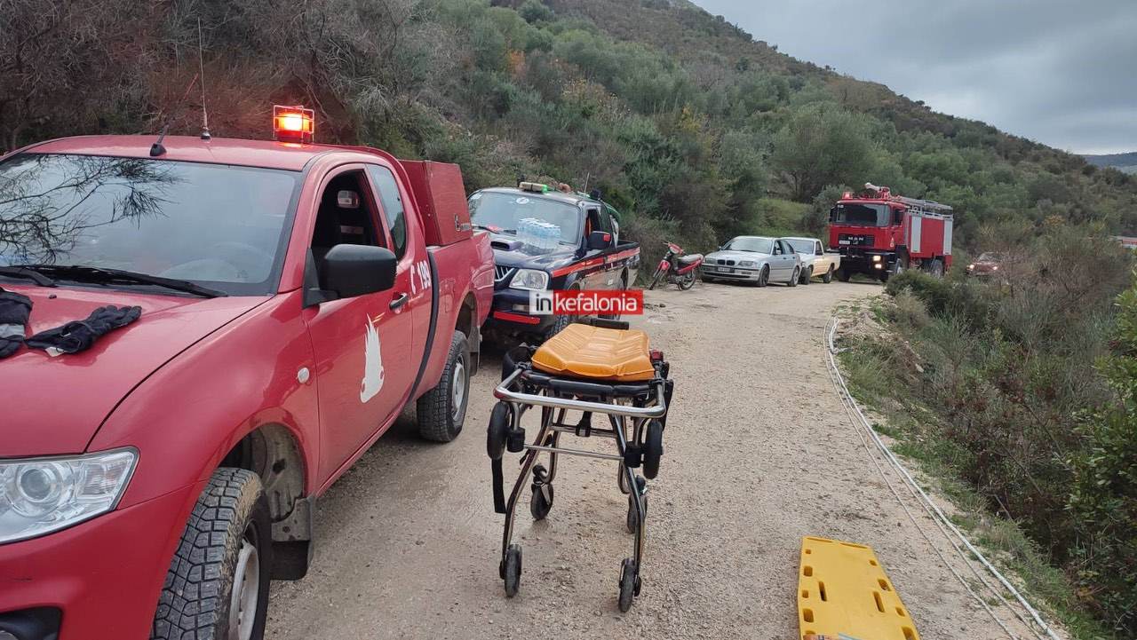 Κεφαλονιά: Φορτηγό έπεσε σε γκρεμό – Νεκροί οι δύο επιβαίνοντες