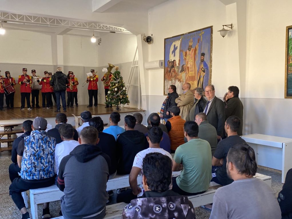Eπίσκεψη περιφερειάρχη Πελοποννήσου στις αγροτικές φυλακές της Τίρυνθας  Αργολίδας