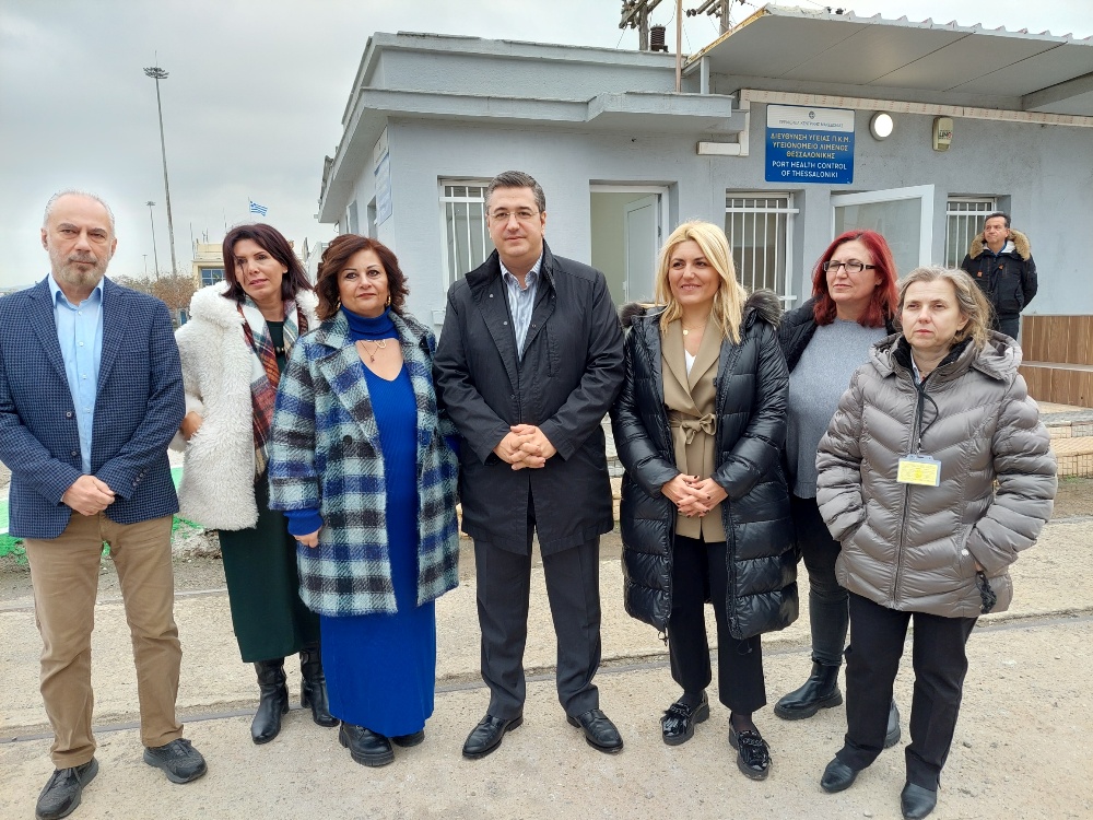 Αναβαθμίστηκε και εξοπλίστηκε πλήρως το υγειονομείο εντός του λιμανιού της Θεσσαλονίκης