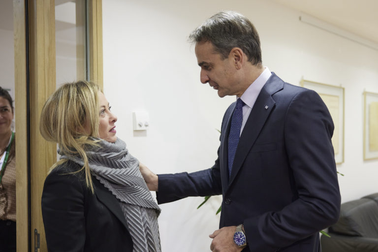Κ. Μητσοτάκης σε Μελόνι: Η επιθετική ρητορική της Τουρκίας θέτει σε κίνδυνο τη σταθερότητα στην περιοχή