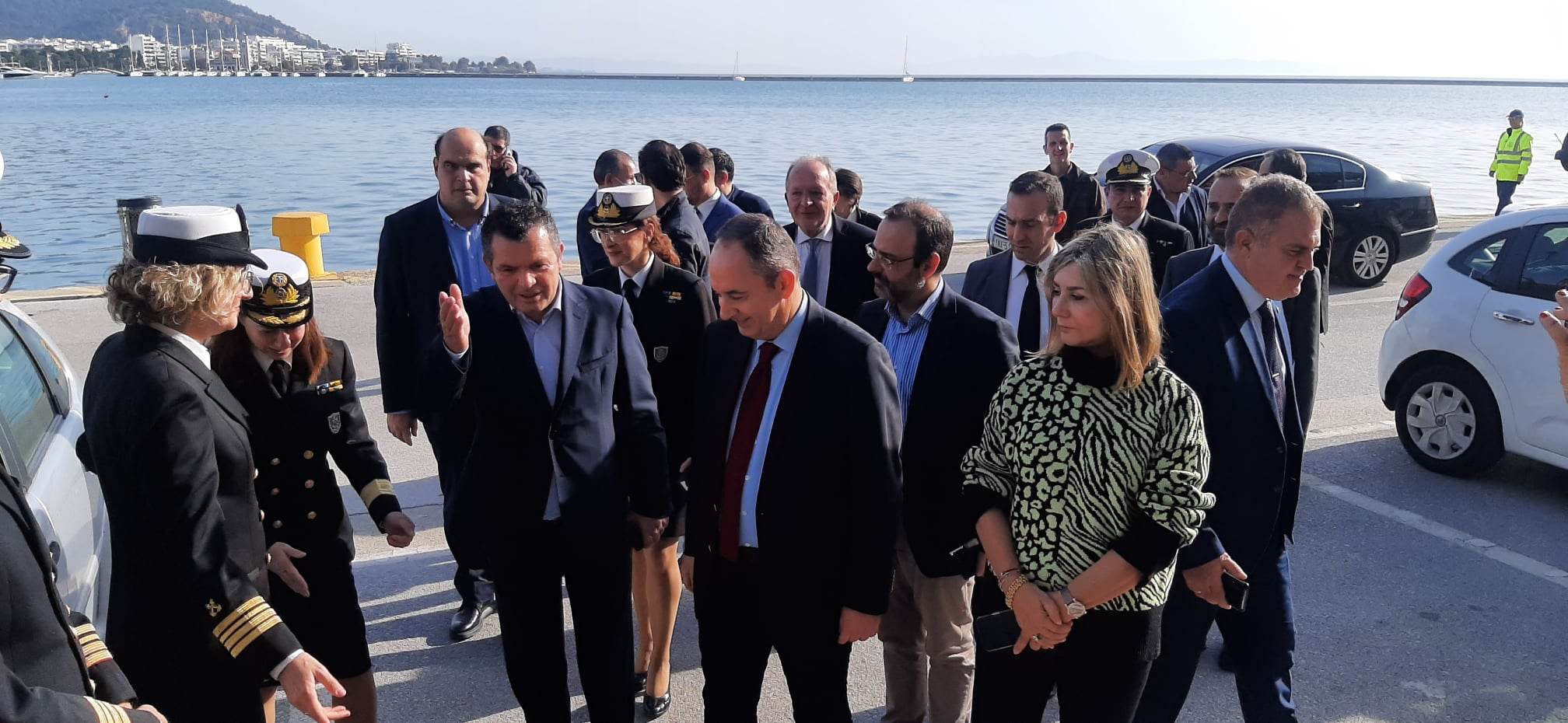 Επί τάπητος ο στρατηγικός σχεδιασμός για το λιμάνι του Βόλου- Η επίσκεψη του Υπουργού Ναυτιλίας