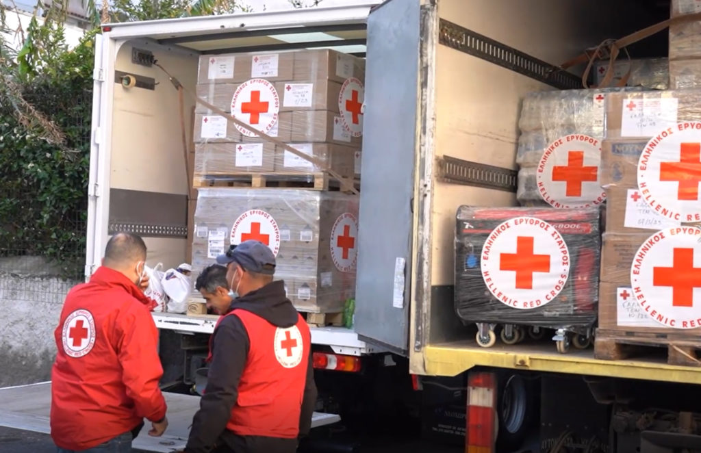 Πρ. Ελληνικού Ερυθρού Σταυρού στο Πρώτο: Mέχρι την Παρασκευή ξεκινούν για Τουρκία φορτηγά με 45 τόνους ανθρωπιστικής βοήθειας (audio)