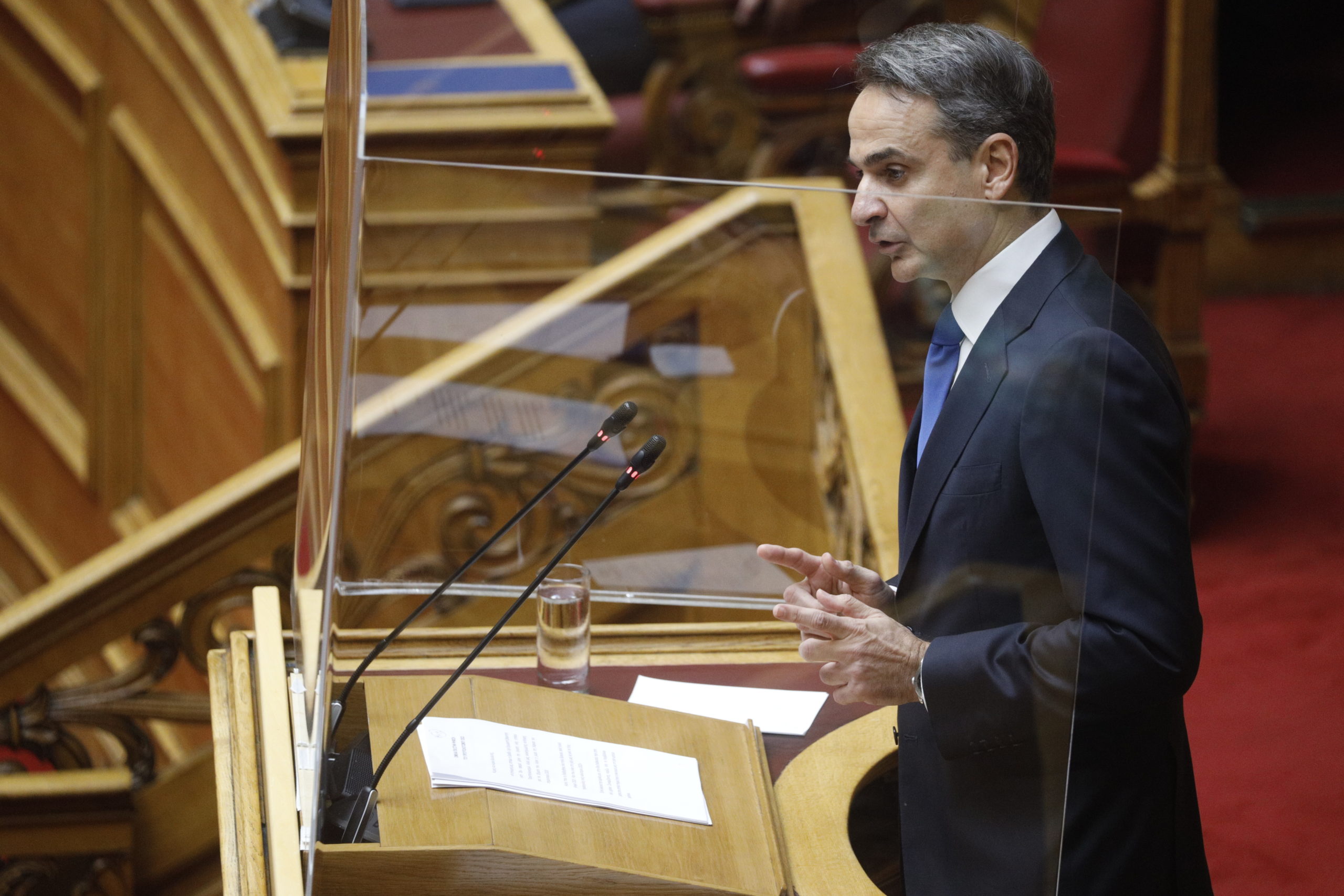 Κυρ. Μητσοτάκης – Βουλή: Η πολιτεία θα καλύπτει το 10% των αγορών τροφίμων για κάθε νοικοκυριό