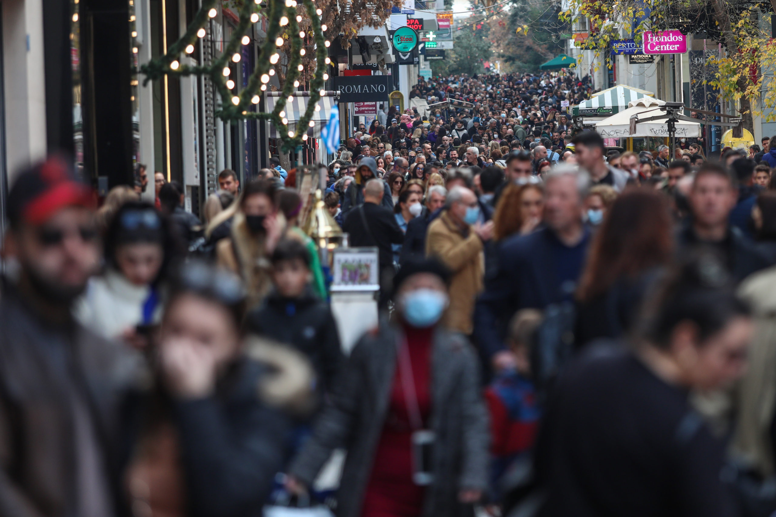 Λιανικό εμπόριο: Μείωση τζίρου 2,2% τον Οκτώβριο – Υποχώρηση 6,8% στα τρόφιμα