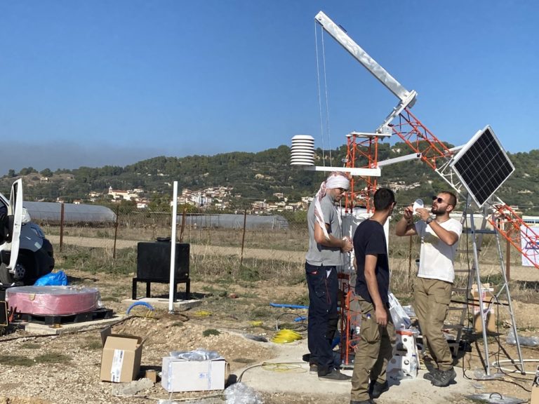 Μετεωρολογικός Σταθμός στο αεροδρόμιο Επιταλίου