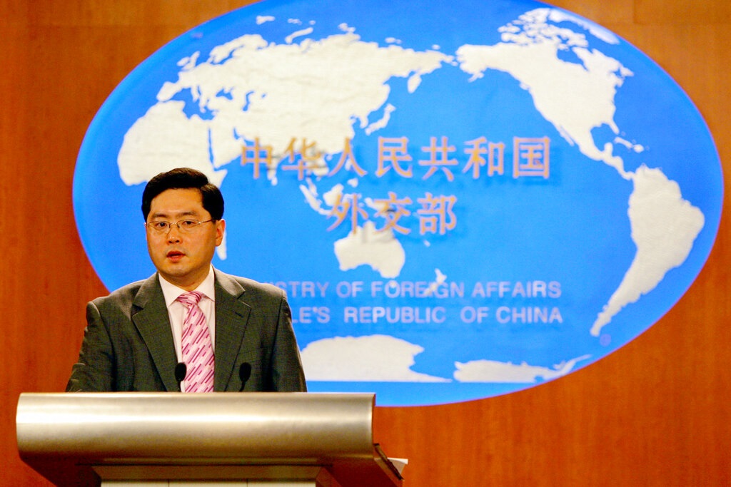 Το Πεκίνο όρισε τον Τσιν Γκανγκ νέο υπουργό Εξωτερικών