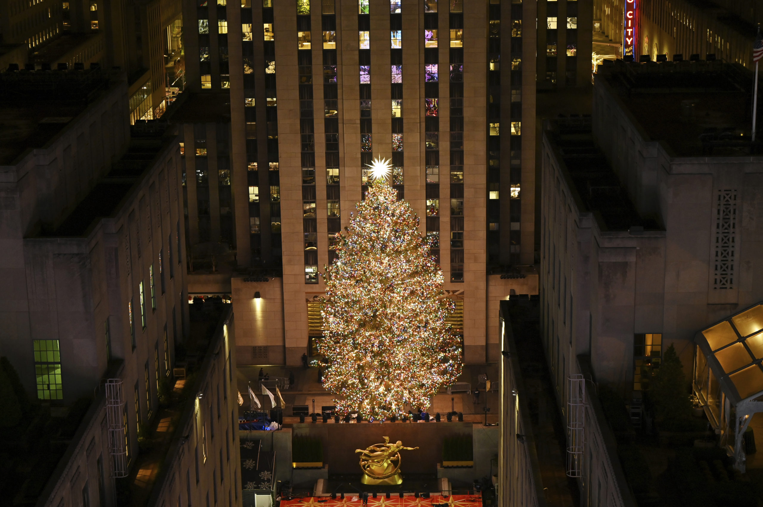 Φωτογραφίες: Χριστουγεννιάτικα δέντρα – Από τη Νέα Υόρκη στο Λονδίνο και από τη Μαδρίτη στην Αθήνα